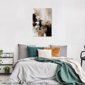 Wynwood Studio Abstract The Knight Jumps Over Black and Modern & Contemporary Wall Art Canvas Print Black 36 x 24 Wynwood Studio Abstract The Knight Jumps Over Black and Modern & Contemporary Wall Art Canvas Print Black 36 x 24