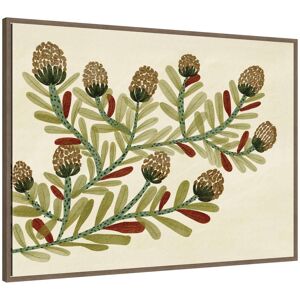 Kate and Laurel Natures Charm No. 2 by Nikita Jariwala Framed Canvas Wall Art Print Brown 38 x 28 Kate and Laurel Natures Charm No. 2 by Nikita Jariwala Framed Canvas Wall Art Print Brown 38 x 28