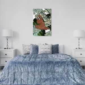 Wynwood Studio Canvas Fashion and Glam Woman of Golden Leaves Green and Light Green Modern & Contemporary Wall Art Canvas Print Green 36 x 24 Wynwood Studio Canvas Fashion and Glam Woman of Golden Leaves Green and Light Green Modern & Contemporary Wall Art Canvas Print Green 36 x 24