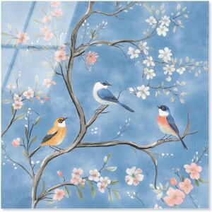 Birds in the Branches II Acrylic by Art Remedy, Ready to Hang Blue 16 Birds in the Branches II Acrylic by Art Remedy, Ready to Hang Blue 16