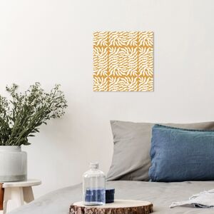 Wynwood Studio Canvas Floral and Botanical Nature Nature Ferns Gold and White Modern & Contemporary Wall Art Canvas Print Gold 12 x 12 Wynwood Studio Canvas Floral and Botanical Nature Nature Ferns Gold and White Modern & Contemporary Wall Art Canvas Print Gold 12 x 12