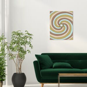 Wynwood Studio Canvas Abstract Spiral Disco Brown Modern & Contemporary Wall Art Canvas Print Brown 20 x 24 Wynwood Studio Canvas Abstract Spiral Disco Brown Modern & Contemporary Wall Art Canvas Print Brown 20 x 24