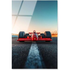 Ferrari Finesse Acrylic Sports Print by Notoriart Red 24 Ferrari Finesse Acrylic Sports Print by Notoriart Red 24