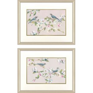 Paragon Birds on Branches Framed Art - Set of 2 Gold Medium Paragon Birds on Branches Framed Art - Set of 2 Gold Medium