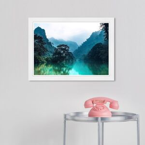 Wynwood Studio Prints Nature and Landscape Fresh River View Green and Turquoise Tropical Wall Art Canvas Print Green Small Wynwood Studio Prints Nature and Landscape Fresh River View Green and Turquoise Tropical Wall Art Canvas Print Green Small