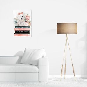 Wynwood Studio Canvas Animals Maltese on Fashion Books Orange and Salmon Glam Wall Art Canvas Print Orange 16 x 24 Wynwood Studio Canvas Animals Maltese on Fashion Books Orange and Salmon Glam Wall Art Canvas Print Orange 16 x 24