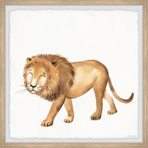 HomeStock The Big Cat Framed Wall Art, Elegant Home Touch - Sophisticated Artwork for Refined Décor Multi 19 x 19 HomeStock The Big Cat Framed Wall Art, Elegant Home Touch - Sophisticated Artwork for Refined Décor Multi 19 x 19