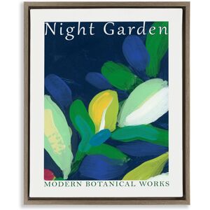 Stupell Night Garden Poster Framed Floater Canvas Wall Art Design By June Erica Vess Green 17 x 21 Stupell Night Garden Poster Framed Floater Canvas Wall Art Design By June Erica Vess Green 17 x 21