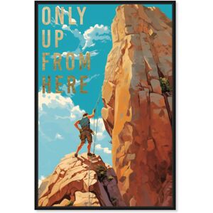 Only Up From Here Canvas Mancave Sports Art Prints by Art Remedy Gold 24 Only Up From Here Canvas Mancave Sports Art Prints by Art Remedy Gold 24