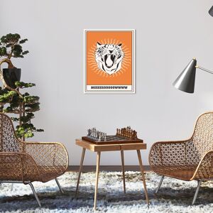 Wynwood Studio Canvas Animals Meow Answer Orange Modern & Contemporary Wall Art Canvas Print Orange 16 x 20 Wynwood Studio Canvas Animals Meow Answer Orange Modern & Contemporary Wall Art Canvas Print Orange 16 x 20