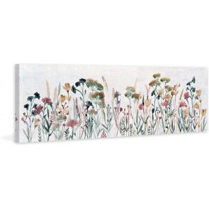 'Pretty Wildflowers' Painting Print on Wrapped Canvas Multi 60 x 20 'Pretty Wildflowers' Painting Print on Wrapped Canvas Multi 60 x 20