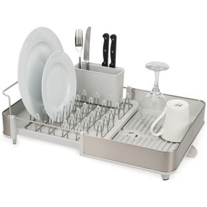 Joseph Joseph Extend Steel Dish Rack Stone 14.25 In. W X 6.25 In. H X 12.5 In. D Joseph Joseph Extend Steel Dish Rack Stone 14.25 In. W X 6.25 In. H X 12.5 In. D