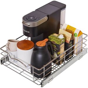 HOLDN’ STORAGE HOLDN' STORAGE Pull-Out Cabinet Organizer, Slide Out Drawer for Kitchen Cabinets & Pantry, Under Sink Storage, Heavy-Duty Silver 22 HOLDN’ STORAGE HOLDN' STORAGE Pull-Out Cabinet Organizer, Slide Out Drawer for Kitchen Cabinets & Pantry, Under Sink Storage, Heavy-Duty Silver 22