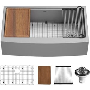 Karran USA WSA-46-PK1 Elite Workstation 36 Satin Brushed 21.0 In. W X 10.0 In. H X 36.0 In. D Karran USA WSA-46-PK1 Elite Workstation 36 Satin Brushed 21.0 In. W X 10.0 In. H X 36.0 In. D