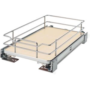 Rev-A-Shelf 5330 Series 11-1/2 Inch Pull Out Cabinet Organizer Basket Maple 11.69 In. L X 11.69 In. W X 5.07 In. H Rev-A-Shelf 5330 Series 11-1/2 Inch Pull Out Cabinet Organizer Basket Maple 11.69 In. L X 11.69 In. W X 5.07 In. H