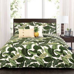 Lush Decor Tropical Paradise 5 Piece Quilt Set Green King Lush Decor Tropical Paradise 5 Piece Quilt Set Green King