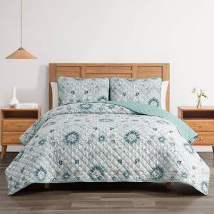 Highline Bedding Co Provence Quilt Set Blue Twin Highline Bedding Co Provence Quilt Set Blue Twin