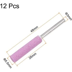 Unique 2Packs (12pcs) Diamond Chainsaw Sharpener Bits 7/32 Pink, Silver Tone Unique 2Packs (12pcs) Diamond Chainsaw Sharpener Bits 7/32 Pink, Silver Tone