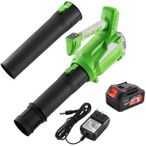 Kodotan sofa Leaf Blower Cordless, 21V Powerful Electric Cordless Leaf Blower with 1 x 4.0Ah Batteries & Charger for lawn care, patio Green 13.0 In. W X 7.5 In. H X 15.35 In. D Kodotan sofa Leaf Blower Cordless, 21V Powerful Electric Cordless Leaf Blower with 1 x 4.0Ah Batteries & Charger for lawn care, patio Green 13.0 In. W X 7.5 In. H X 15.35 In. D