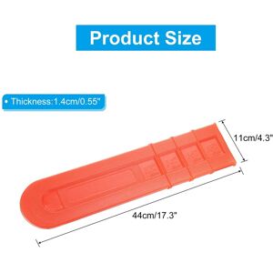 Unique Chainsaw Bar Cover, Chainsaw Scabbard Plastic Durable Chain Saw Bar Protective Cover for Garden Accessories Replacement, Orange 18 Inch Unique Chainsaw Bar Cover, Chainsaw Scabbard Plastic Durable Chain Saw Bar Protective Cover for Garden Accessories Replacement, Orange 18 Inch