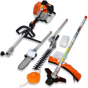 Kodotan sofa 4 in 1 Multi-Functional Trimming Tool, 52CC 2-Cycle Garden Tool System with Gas Pole Saw, Hedge Trimmer, Grass Trimmer Orange 14.0 In. W X 14.0 In. H X 80.0 In. D Kodotan sofa 4 in 1 Multi-Functional Trimming Tool, 52CC 2-Cycle Garden Tool System with Gas Pole Saw, Hedge Trimmer, Grass Trimmer Orange 14.0 In. W X 14.0 In. H X 80.0 In. D