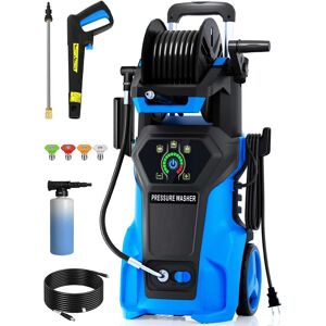 SUGIFT 5000 PSI Electric Pressure Washer with Foam Cannon, 1800W 3.2 GPM Cleaner Orange SUGIFT 5000 PSI Electric Pressure Washer with Foam Cannon, 1800W 3.2 GPM Cleaner Orange