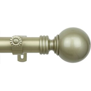InStyleDesign Sphere 1-inch Adjustable Drapery Rod 160-240 inch - 160 to 240 inch Ligh Gold 160 to 240 inch InStyleDesign Sphere 1-inch Adjustable Drapery Rod 160-240 inch - 160 to 240 inch Ligh Gold 160 to 240 inch