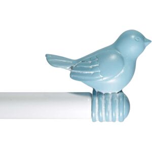 Urbanest Cute Bird Finial Adjustable Decorative Designer Curtain Rod Baby Blue 84 Urbanest Cute Bird Finial Adjustable Decorative Designer Curtain Rod Baby Blue 84