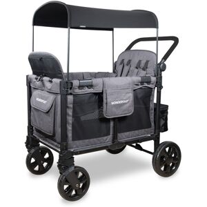 WonderFold W4 Elite Pro Quad Stroller Wagon Charcoal Gray WonderFold W4 Elite Pro Quad Stroller Wagon Charcoal Gray