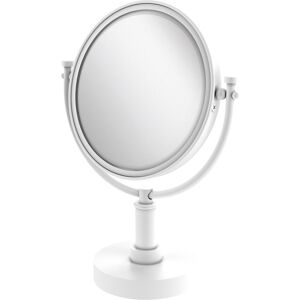 Allied Brass 8 Inch Vanity Top Make-Up Mirror 3X Magnification Matte White See Description Allied Brass 8 Inch Vanity Top Make-Up Mirror 3X Magnification Matte White See Description