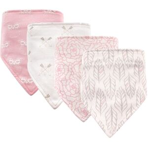 Hudson Baby Infant Girl Cotton Bandana Bibs 4pk, Gray Feather, One Size - Gray Feather - One Size Gray Feather One Size Hudson Baby Infant Girl Cotton Bandana Bibs 4pk, Gray Feather, One Size - Gray Feather - One Size Gray Feather One Size
