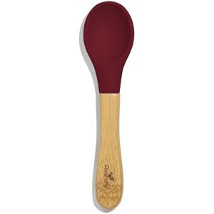 Avanchy Baby Spoon Regular Scoop Bamboo & Silicone 2 Pack Magenta 5.0 In. L X 1.0 In. W Avanchy Baby Spoon Regular Scoop Bamboo & Silicone 2 Pack Magenta 5.0 In. L X 1.0 In. W
