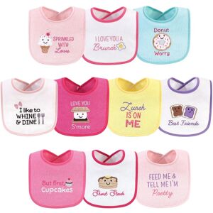 Hudson Baby Infant Girl Cotton Terry Drooler Bibs with Fiber Filling 10pk, Girl Ice Cream, One Size - Girl Ice Cream - One Size Girl Ice Cream One Size Hudson Baby Infant Girl Cotton Terry Drooler Bibs with Fiber Filling 10pk, Girl Ice Cream, One Size - Girl Ice Cream - One Size Girl Ice Cream One Size