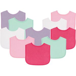 Luvable Friends Baby Girl Cotton Terry Bibs 10pk, Girl Solid Mint, One Size - Girl Solid Mint - One Size Girl Solid Mint One Size Luvable Friends Baby Girl Cotton Terry Bibs 10pk, Girl Solid Mint, One Size - Girl Solid Mint - One Size Girl Solid Mint One Size