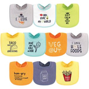 Hudson Baby Infant Boy Cotton Terry Drooler Bibs with Fiber Filling 10pk, Food Neutral, One Size - Food Neutral - One Size Food Neutral One Size Hudson Baby Infant Boy Cotton Terry Drooler Bibs with Fiber Filling 10pk, Food Neutral, One Size - Food Neutral - One Size Food Neutral One Size