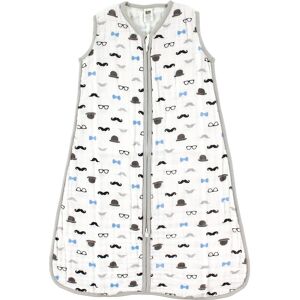 Hudson Baby Infant Boy Muslin Cotton Sleeveless Wearable Sleeping Bag, Sack, Blanket, Perfect Gentlemen Perfect Gentlemen 12-18 Months Hudson Baby Infant Boy Muslin Cotton Sleeveless Wearable Sleeping Bag, Sack, Blanket, Perfect Gentlemen Perfect Gentlemen 12-18 Months