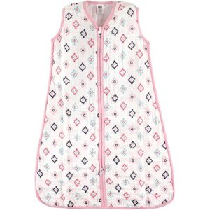Hudson Baby Infant Girl Muslin Cotton Sleeveless Wearable Sleeping Bag, Sack, Blanket, Pink Aztec Pink Aztec 12-18 Months Hudson Baby Infant Girl Muslin Cotton Sleeveless Wearable Sleeping Bag, Sack, Blanket, Pink Aztec Pink Aztec 12-18 Months