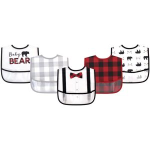 Little Treasure Baby Boy Waterproof PEVA Bibs 5pk, Baby Bear, One Size - Baby Bear - One Size Baby Bear One Size Little Treasure Baby Boy Waterproof PEVA Bibs 5pk, Baby Bear, One Size - Baby Bear - One Size Baby Bear One Size