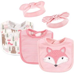 Hudson Baby Infant Girl Cotton Bib and Headband Set 5pk, Miss Fox, One Size - Miss Fox - One Size Miss Fox One Size Hudson Baby Infant Girl Cotton Bib and Headband Set 5pk, Miss Fox, One Size - Miss Fox - One Size Miss Fox One Size