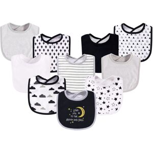 Hudson Baby Infant Cotton and Polyester Bibs 10pk, Moon And Back, One Size - Moon And Back - One Size Moon And Back One Size Hudson Baby Infant Cotton and Polyester Bibs 10pk, Moon And Back, One Size - Moon And Back - One Size Moon And Back One Size