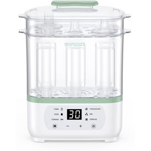 MOMCOZY 8-in-1 Baby Bottle Steam Sterilizer - White - No Size No Size MOMCOZY 8-in-1 Baby Bottle Steam Sterilizer - White - No Size No Size
