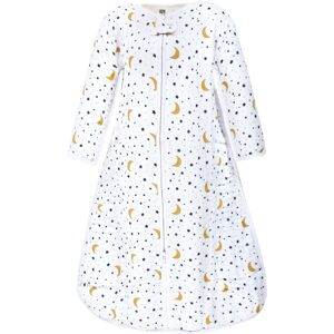 Hudson Baby Unisex Baby Long Sleeve Muslin Sleeping Bag, Wearable Blanket, Sleep Sack, Moon Moon 6-12 Months Hudson Baby Unisex Baby Long Sleeve Muslin Sleeping Bag, Wearable Blanket, Sleep Sack, Moon Moon 6-12 Months