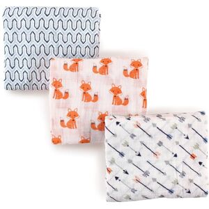 Hudson Baby Infant Boy Cotton Muslin Swaddle Blankets, Foxes, One Size - Foxes - 3-Pack Foxes 3-Pack Hudson Baby Infant Boy Cotton Muslin Swaddle Blankets, Foxes, One Size - Foxes - 3-Pack Foxes 3-Pack