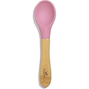 Avanchy Baby Spoon Regular Scoop Bamboo & Silicone 2 Pack Pink 5.0 In. L X 1.0 In. W Avanchy Baby Spoon Regular Scoop Bamboo & Silicone 2 Pack Pink 5.0 In. L X 1.0 In. W