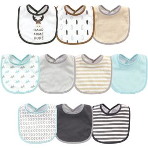 Hudson Baby Infant Boy Cotton and Polyester Bibs 10pk, Handsome Moose, One Size - Handsome Moose - One Size Handsome Moose One Size Hudson Baby Infant Boy Cotton and Polyester Bibs 10pk, Handsome Moose, One Size - Handsome Moose - One Size Handsome Moose One Size