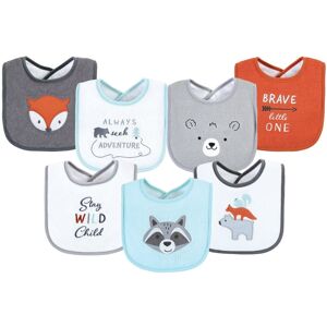 Hudson Baby Infant Boy Cotton Terry Drooler Bibs with Fiber Filling, Boy Gray Woodland, One Size - Boy Gray Woodland - One Size Boy Gray Woodland One Size Hudson Baby Infant Boy Cotton Terry Drooler Bibs with Fiber Filling, Boy Gray Woodland, One Size - Boy Gray Woodland - One Size Boy Gray Woodland One Size