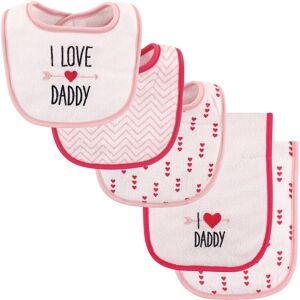 Luvable Friends Baby Girl Bib and Burp Cloth Set 5pk, Girl Daddy, One Size - Girl Daddy - One Size Girl Daddy One Size Luvable Friends Baby Girl Bib and Burp Cloth Set 5pk, Girl Daddy, One Size - Girl Daddy - One Size Girl Daddy One Size
