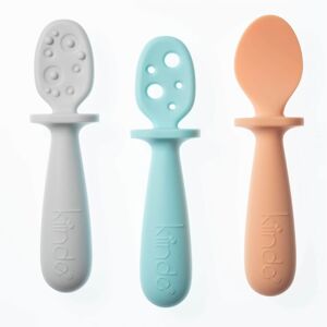 Kiinde Lil' Bites Soft Silicone Spoon - All Stages, 3 pack Kiinde Lil' Bites Soft Silicone Spoon - All Stages, 3 pack