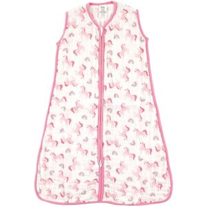 Luvable Friends Baby Girl Sleeveless Muslin Cotton Sleeping Bag, Sack, Blanket, Rainbow Muslin Rainbow Muslin 6-12 Months Luvable Friends Baby Girl Sleeveless Muslin Cotton Sleeping Bag, Sack, Blanket, Rainbow Muslin Rainbow Muslin 6-12 Months