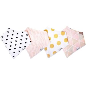 Copper Pearl Bandana Bib Set Blush Copper Pearl Bandana Bib Set Blush